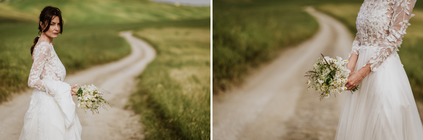 Intimate Elopement in Tuscany Siena Crete Senesi Marco Vegni Photographer