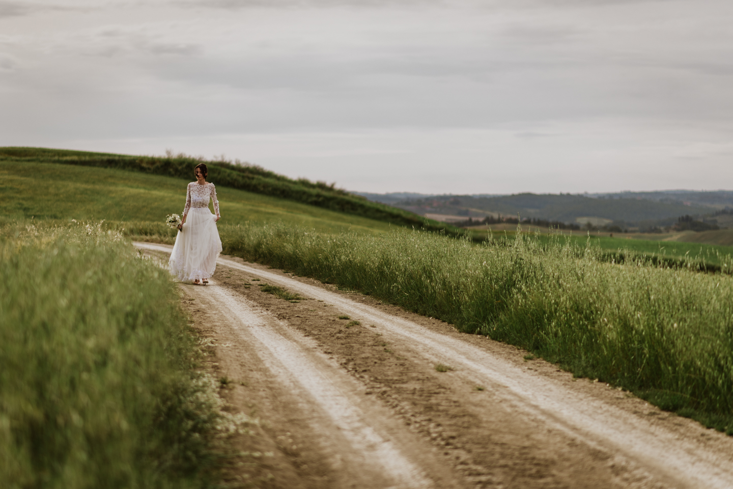 Intimate Elopement in Tuscany Siena Crete Senesi Marco Vegni Photographer