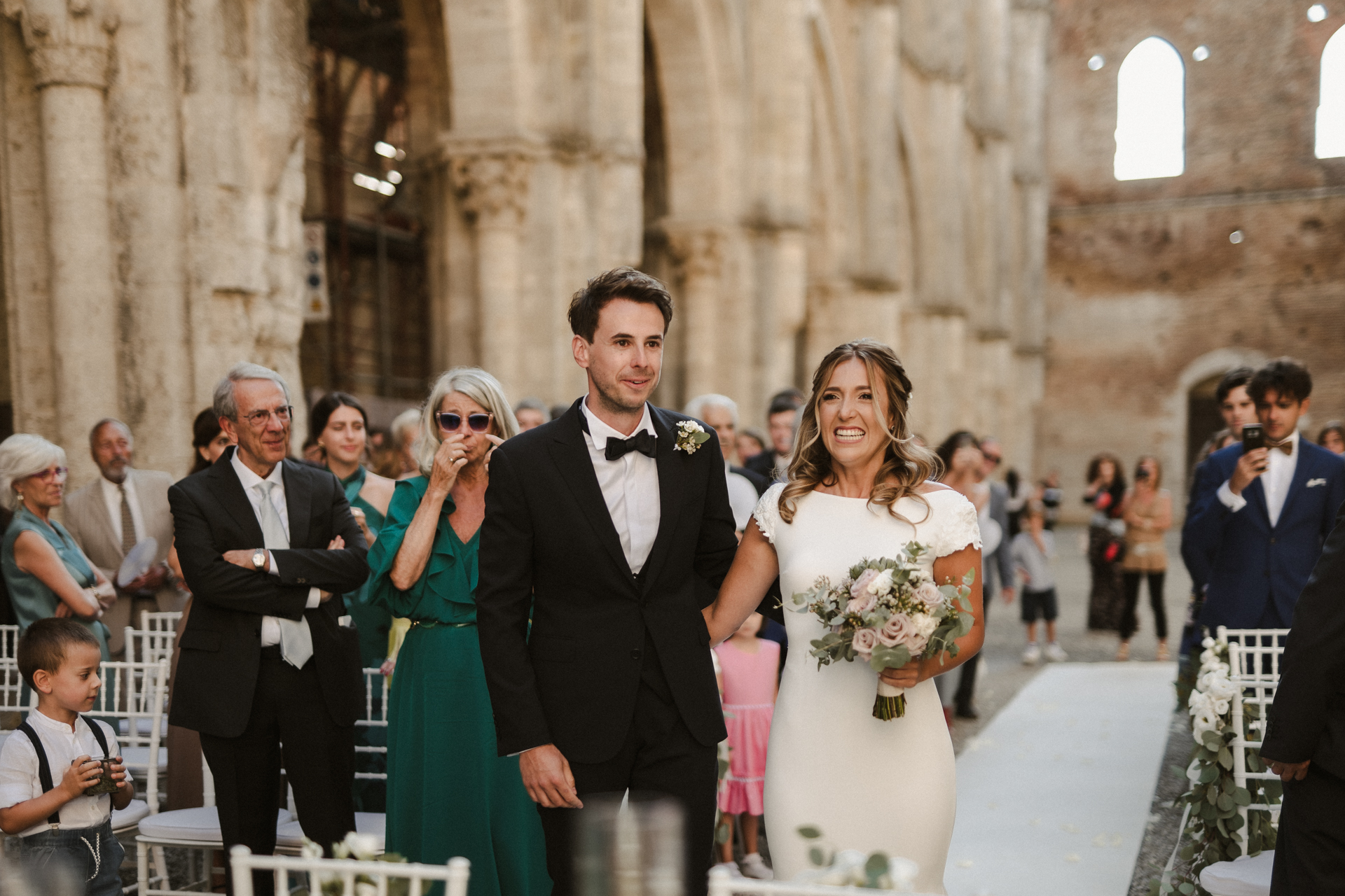 Wedding at San Galgano Abbey
